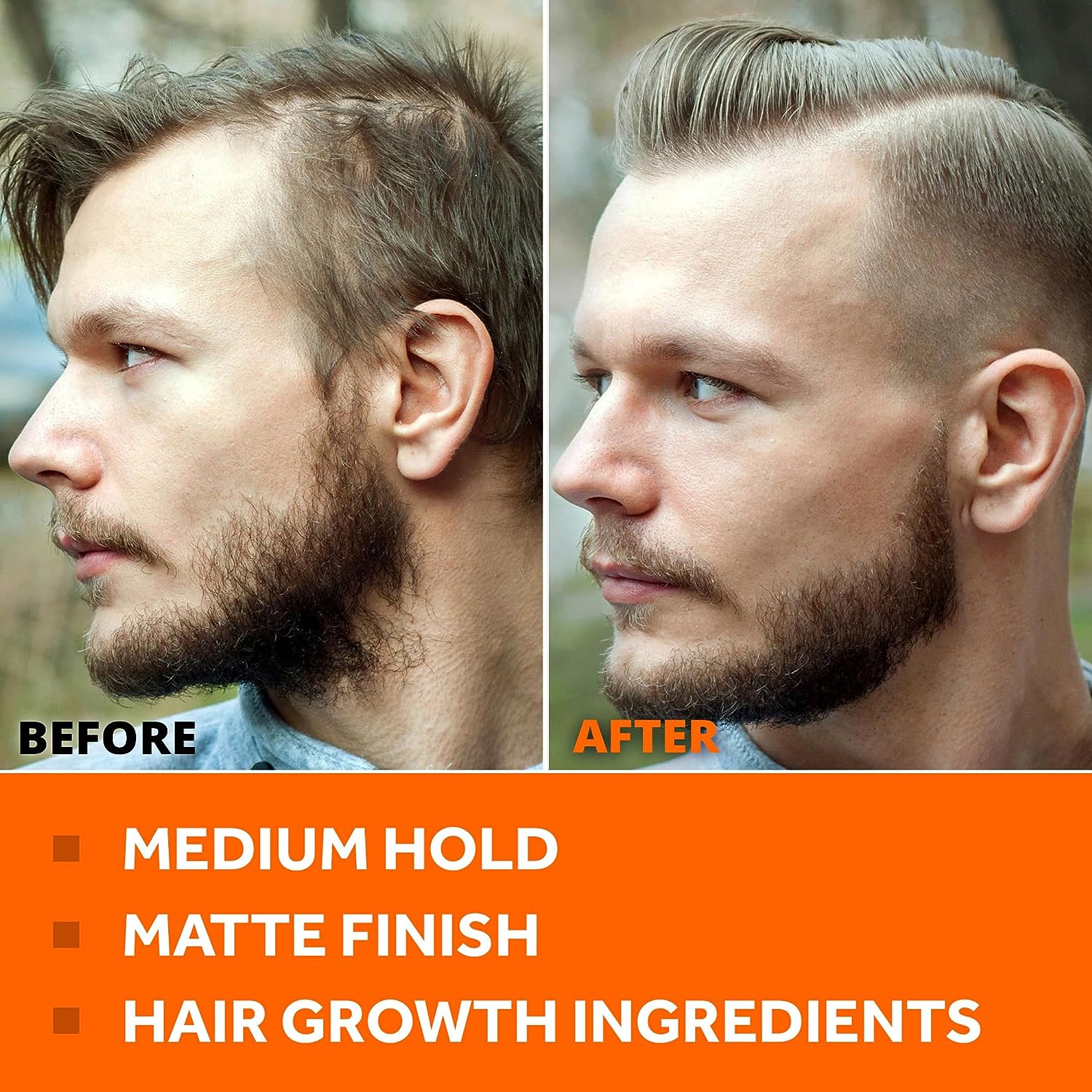 Hair Styling Thickening Pomade - Matte Medium Hold - Image 5